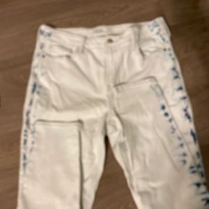 Old Navy, Super Skinny,  Rock Star tie dye jeans